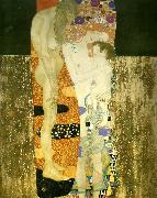 Gustav Klimt kvinnans tre aldrar, Germany oil painting artist